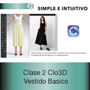 Clase Clo3D 2 Vestido Básico