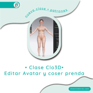 Clase Clo3D Editar avatar